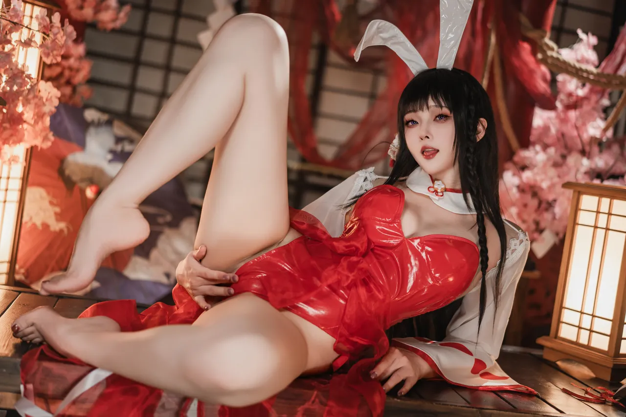 Natsuko夏夏子 - 碧蓝航线 大山 巫女兔-erohere28.webp